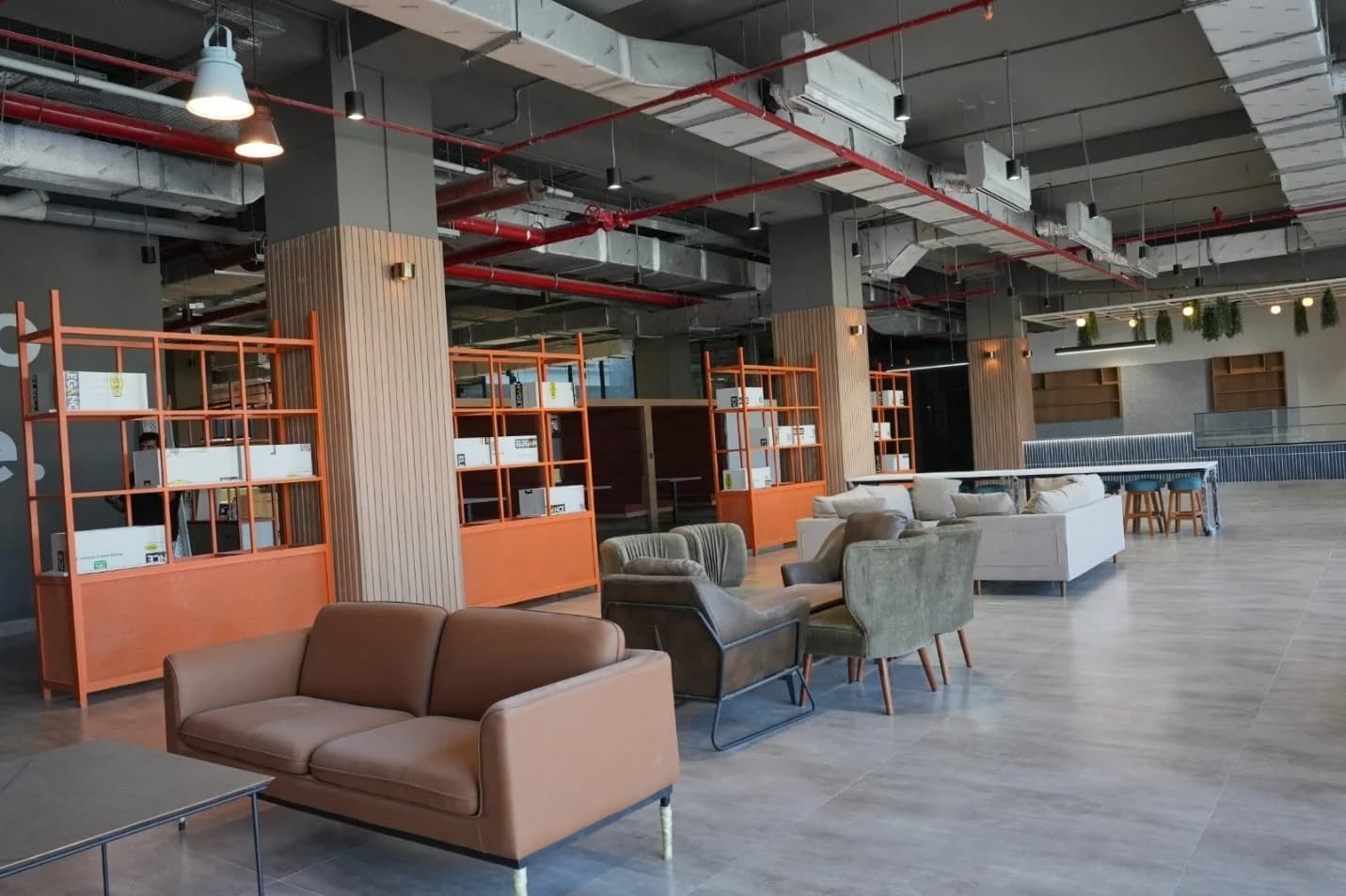 Tech7 office floor